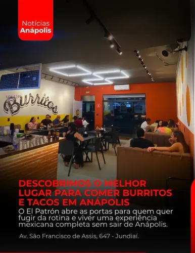 VAGA DE GERENTE DE RESTAURANTE EM ANÁPOLIS