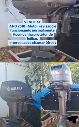 Motor Yamaha 15HP