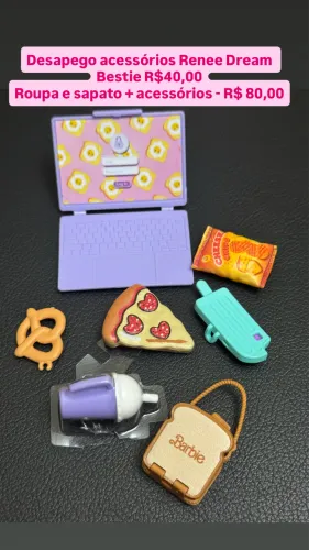 Acessórios da Barbie Bestie Dream