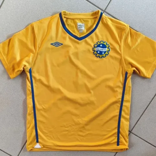 camisa original 2010 2011 são josé ec sp amarela umbro tamanho g
