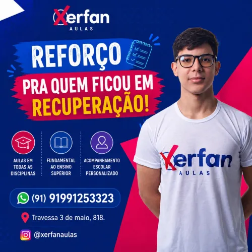 AULAS PARTICULARES E REFORÇO ESCOLAR