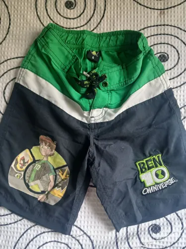 Bermuda infantil Ben 10 tamanho 6 anos