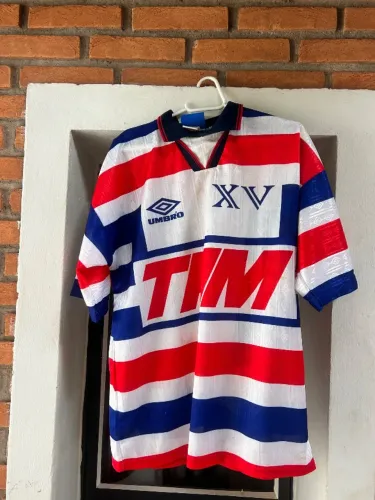 Camisa XV Piracicaba 1997 Umbro TAM Nº11 Versão Jogador Original Anos 90 Rara*