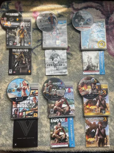 Jogos de ps3 (separados cada um custa 40)