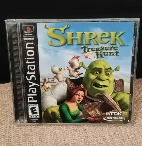 Shrek Treasure Hunt - Original PS1 (Black Label)