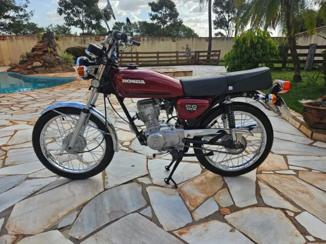 Moto Honda Cg - 125- 1982