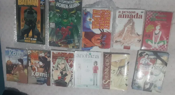 Desapego de mangás e HQs