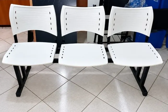Longarina pvc 3 lugares