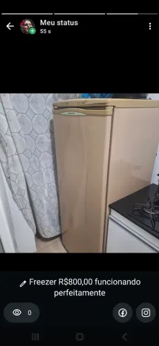 Vendo Freezer R$800,00
