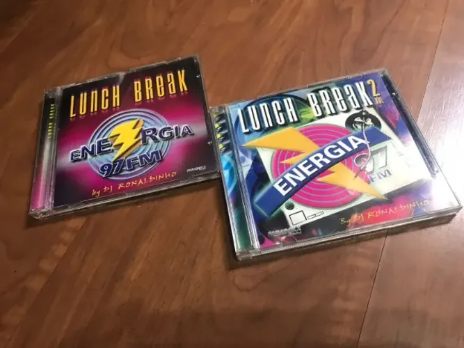 Lunch Break 1 E 2 - Cd Da Energia 97 Fm - Td Ótimo!