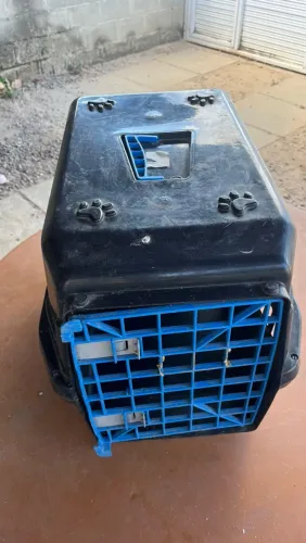 Caixa de transporte para cachorro grande