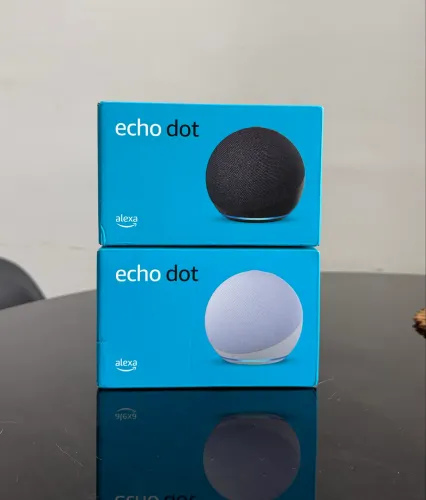 ECHODOT ALEXA 5a GERAÇÃO. LACRADA! BRANCA E PRETA! ACEITAMOS CARTOES