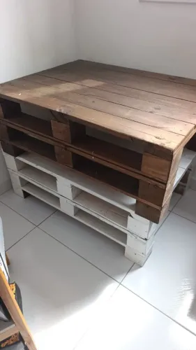 Sofá em paletes