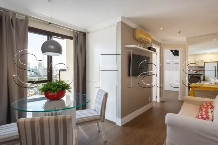 Apartamento Mobiliado à Venda na Vila Olímpia com 2 Dormitórios e Próximo à Faria Lima