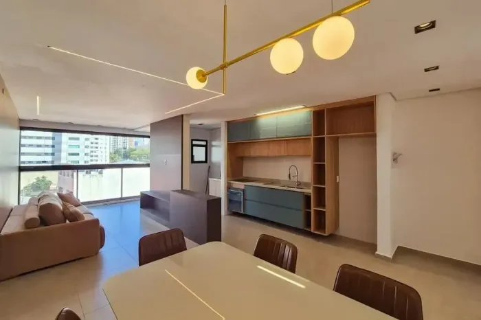 Apartamento novo e mobiliado á Venda e para Alugar em SBC. 89 m² | 2 Quartos | 1 Suíte | 2