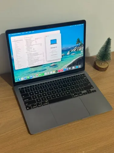 Macbook Air M1 250GB - Space Gray - 88% - 243 Ciclos