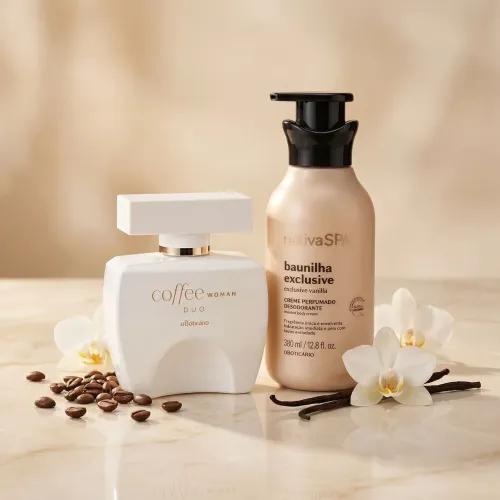 Combo: Coffee Duo 100ml + Nativa Spa Baunilha Exclusive - oBoticário