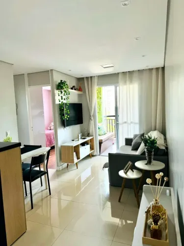 Apartamento com 50 metros a venda no condomínio Top Club Plaza, em Jaridm Iris, SP