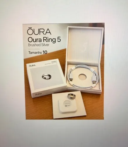 Oura Ring 5 - Brushed Silver
