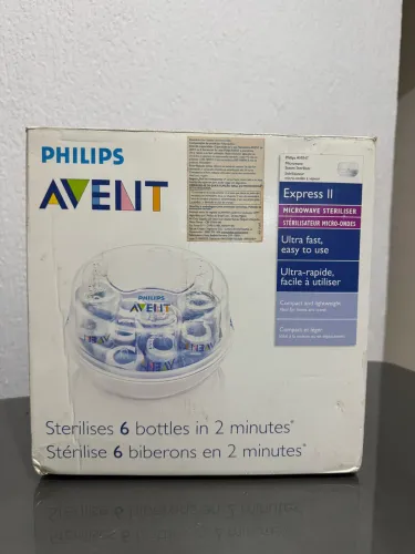 Esterilizador de Mamadeira a vapor de microondas 