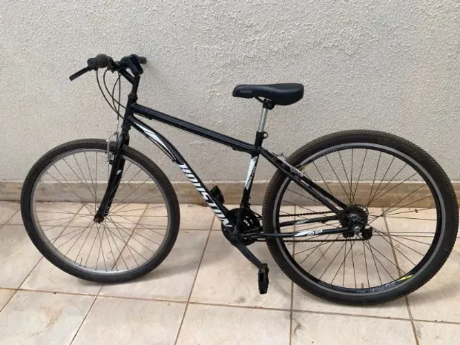 Bicicleta Houston Aro 29 + Suporte Celular + Sela e Pedais Novos