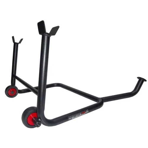 Cavalete de Moto Estribo Coyote Modelo Universal - Preto