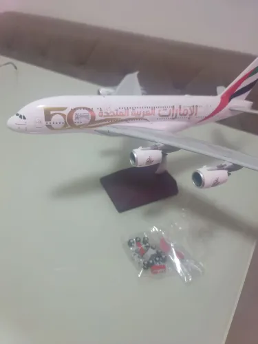 Miniatura avião Airbus A380-800 escala 1/200 jemini jets 