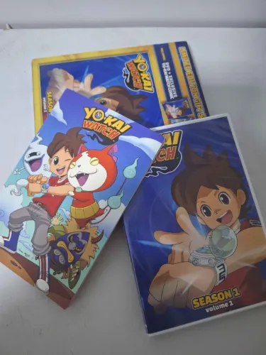 Yo-Kai Watch DVD Disco 1 e 2 Temporada 1 Volume 1 + Gibi Exclusivo