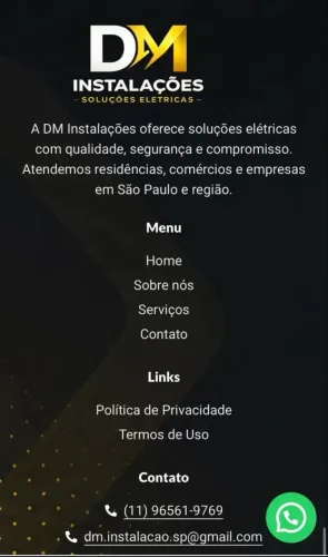 Montagem de móveis e instalação elétrica