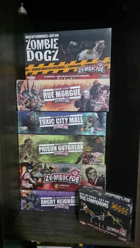 Coleção Zombicide 3 seasons + exp