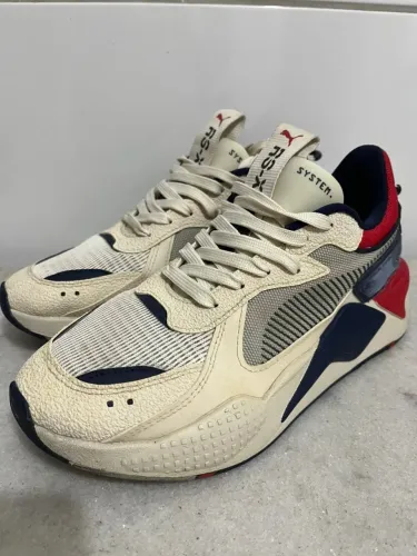 Tênis Puma RS-X Reinvention Branco e Azul Original