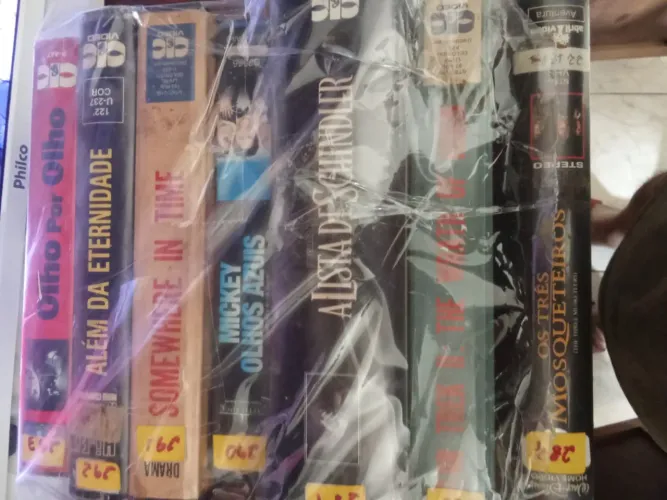 Fitas VHS Filmes 400 Títulos para Colecionadores 