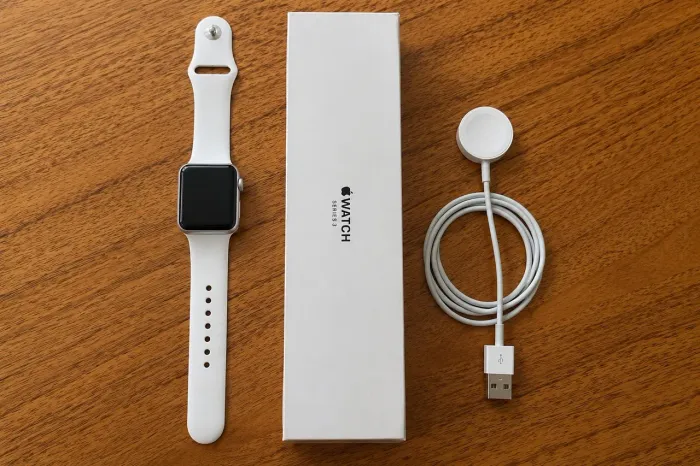 Apple Watch Series 3 38mm GPS + Caixa e Acessórios Originais