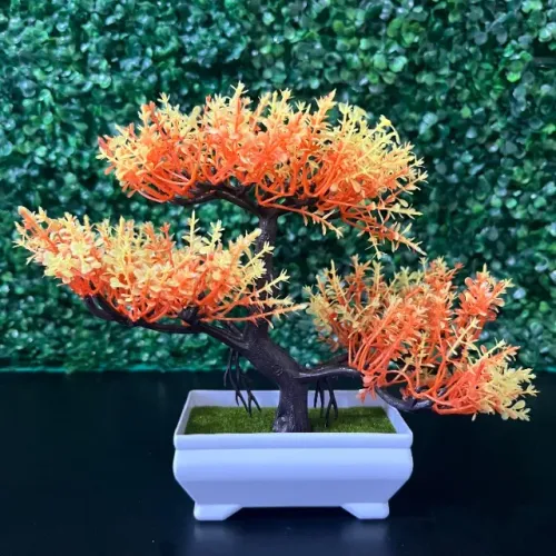 Bonsai Artificial Laranja Premium com Entrega Rápida!