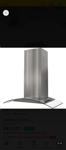 Coifa de Parede Cadence 90cm