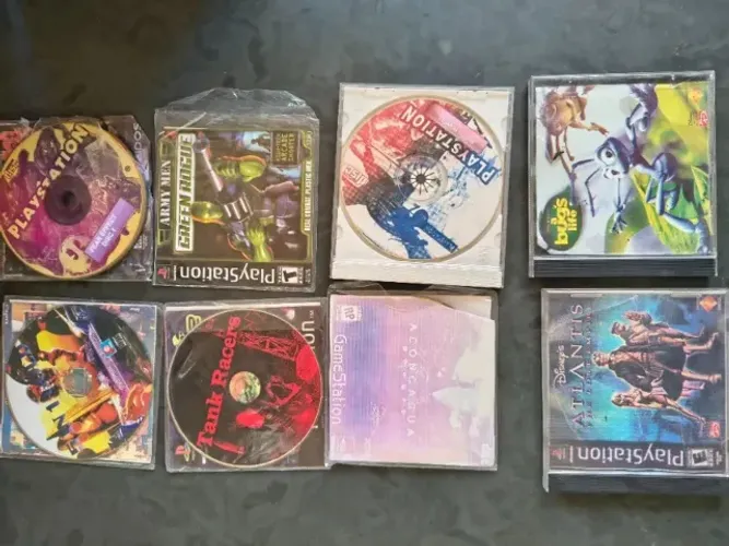 Lote jogos Playstatiom 1