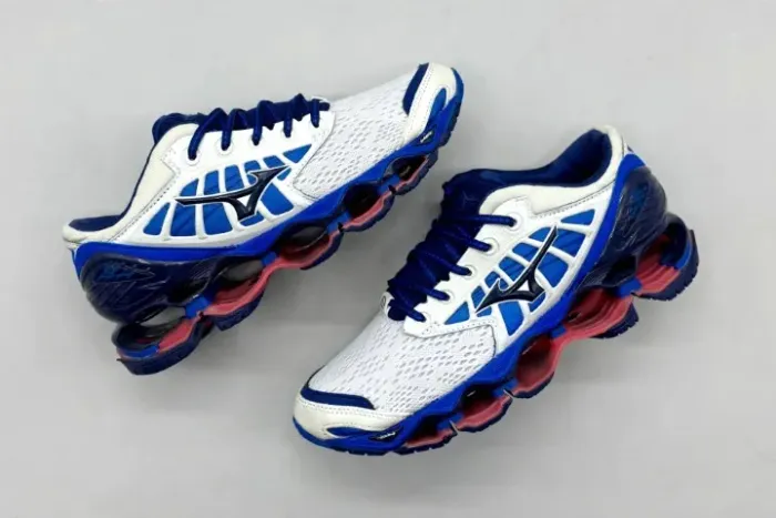 Tênis Prophecy 9 Branco Azul Vermelho Premium