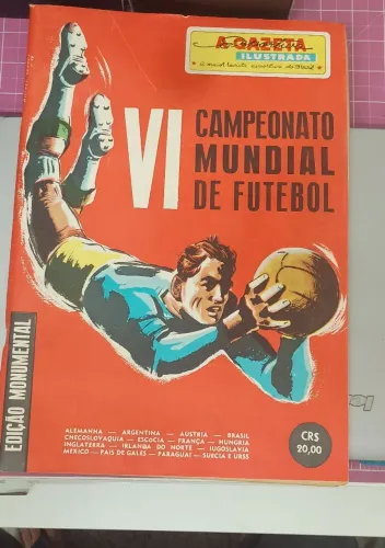 Coleção RARA copa do mundo 1958 Revistas