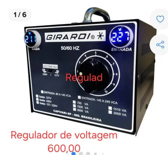 Regulador de voltagem