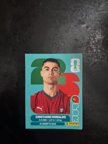 Figurinha cristiano ronaldo 2026. A negociar 