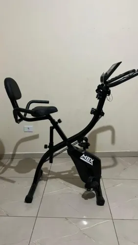 Bicicleta ergometrica com encosto