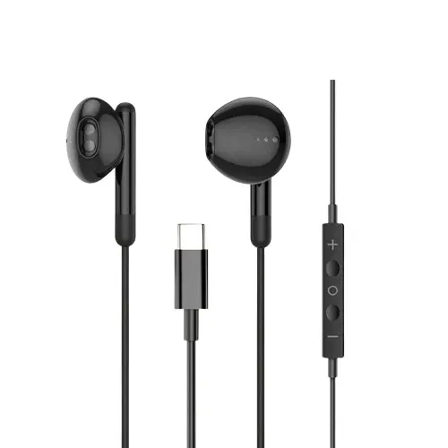 Fone De Ouvido Tipo C Com Microfone 1,2 H'maston EAR-03 Para Celular Loja COimbra Entrega