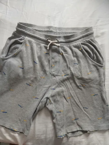 Bermuda Moletom Zara Kids Cinza - Tam 13/14 (164)