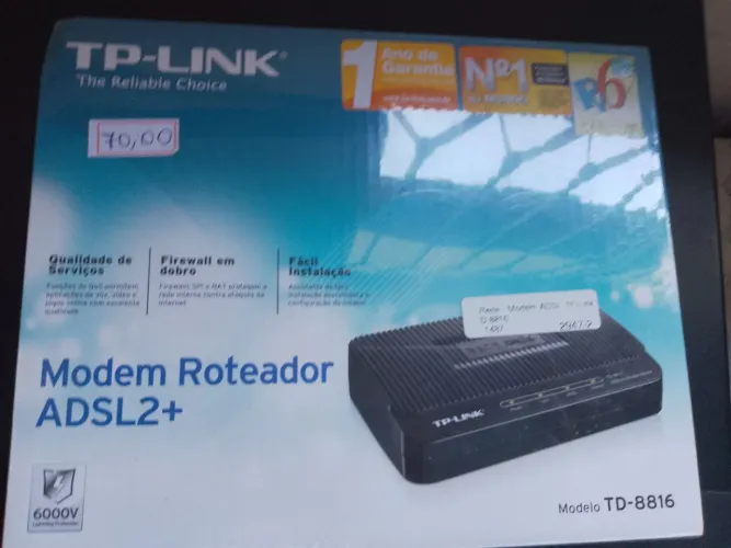 Vendo Modem Roteador ADSL2+