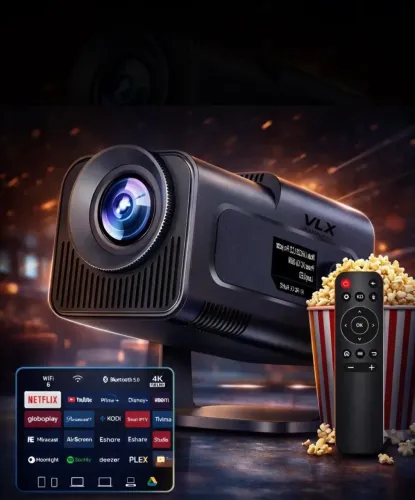 Projeto Hy320 Smart TV Android 11 WiFi6 Lumens Full HD 4K Mini
