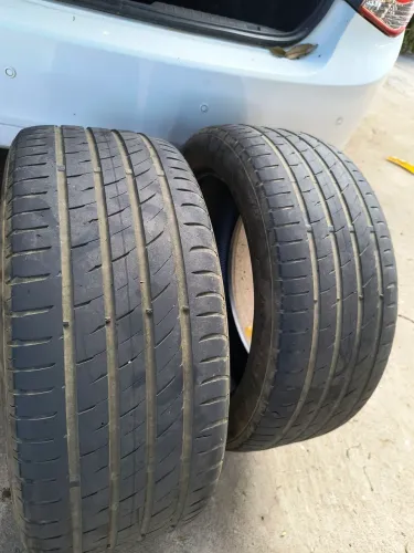 4 Pneus 17/50/225 Marca "General" Usados, não são Remoldem Bom estado