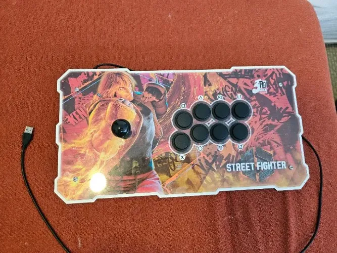 Controle Arcade slim, pc, ps3, ps4, nintendo switch, fundo acrilico