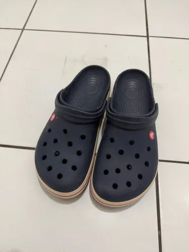 CROCS ORIGINAL AZUL MARINHO/VERMELHO