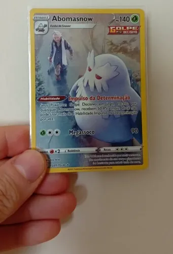 Carta Pokémon: Abomasnow (TG01/TG30), NM