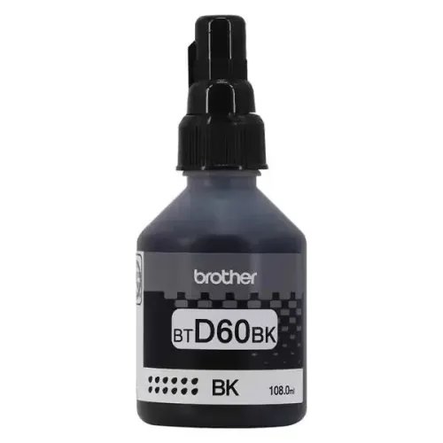 Tinta Brother BTD60BK Preto Original 108ml Refil DCP-T420W T520W T720DW
